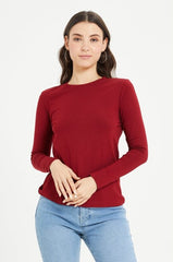 RED FULL SLEEVES TSHIRT