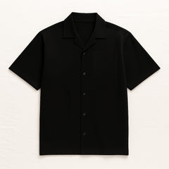 CUBAN COLLAR POLO TSHIRT