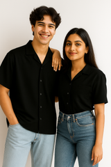 CUBAN COLLAR POLO TSHIRT