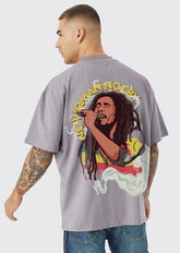 BOB MARLEY OVERSIZED TSHIRT