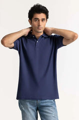 NAVY BLUE POLO TSHIRT