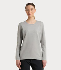HEATHER GREY FULL SLEEVES TSHIRT