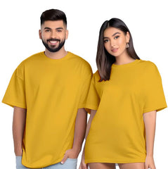 YELLOW OVERSIZED COUPLE TSHIRTS