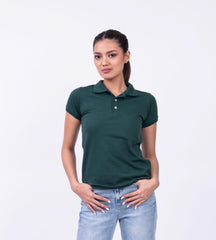DARK GREEN POLO TSHIRT