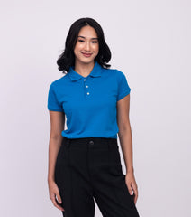 TEEL BLUE POLO TSHIRT