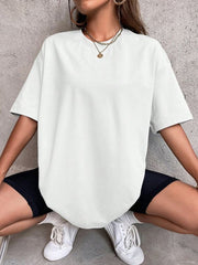 WHITE OVERSIZED TSHIRT