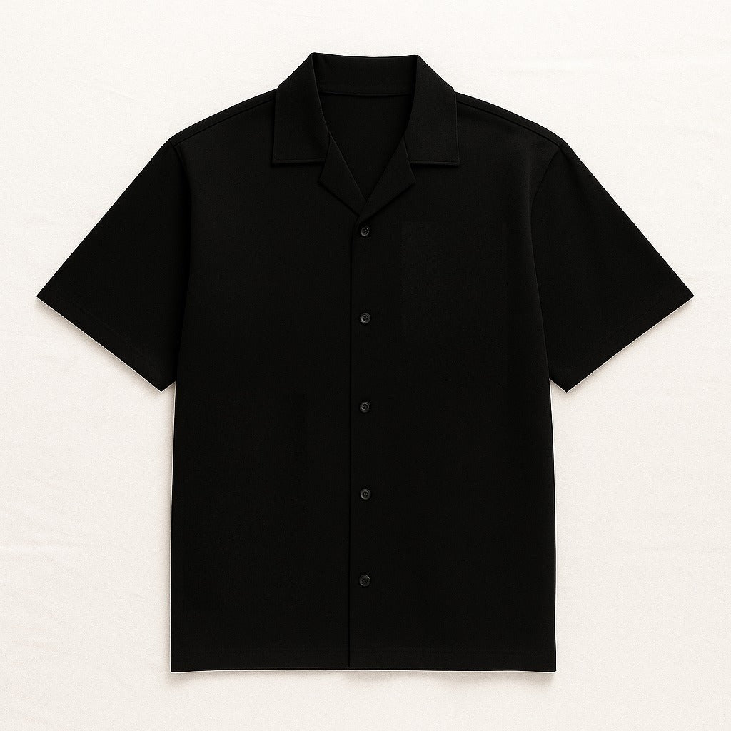 CUBAN COLLAR POLO TSHIRT