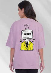 LILAC ERROR OVERSIZED TSHIRT