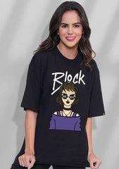 BLACK BLOCK OVERSIZED TSHIRT