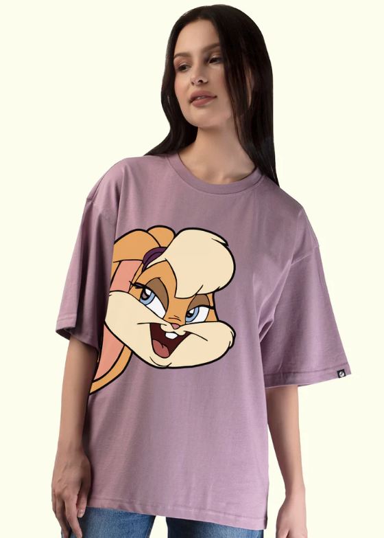 LILAC LOLA BUNNY OVERSIZED TSHIRT