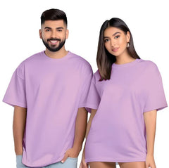 LILAC OVERSIZED COUPLE TSHIRTS