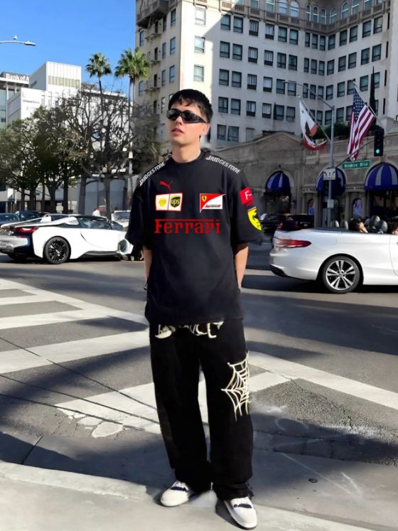 FERRARI OVERSIZED TSHIRT