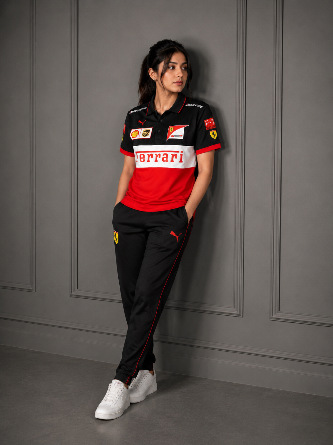 FERRARI POLO TRACKSUIT