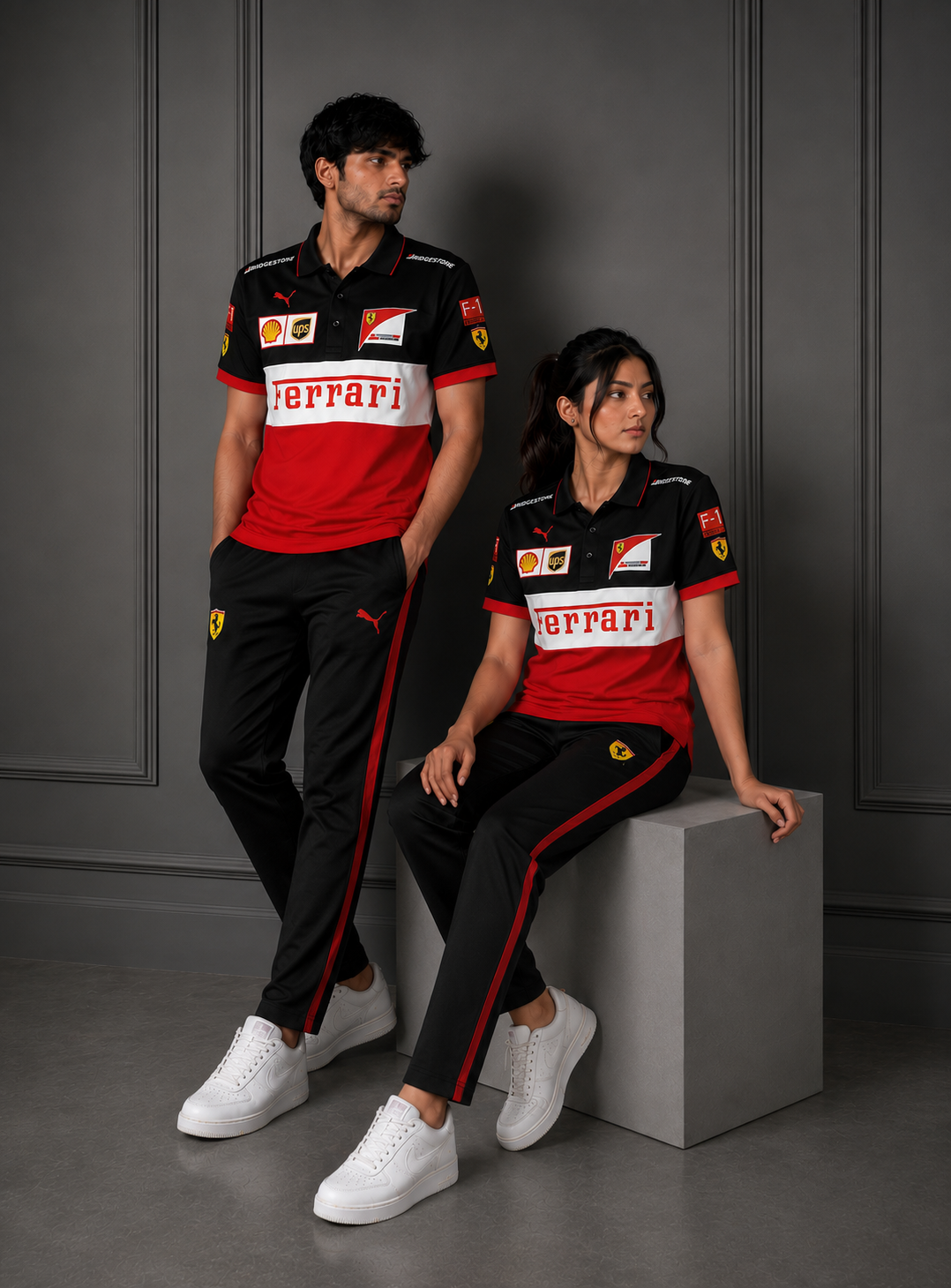 FERRARI POLO TRACKSUIT