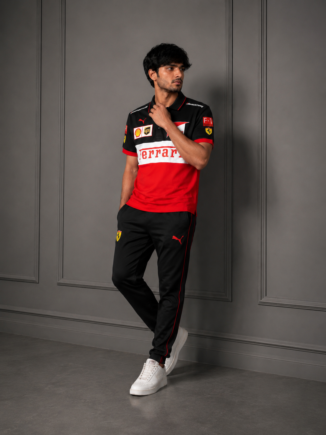 FERRARI POLO TRACKSUIT