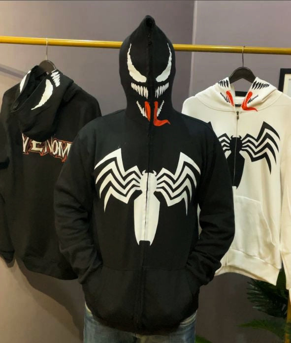 VENOM ZIPPER HOODIE