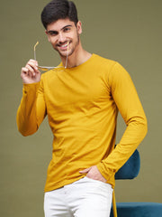 YELLOW FULL SLEEVES TSHIRT