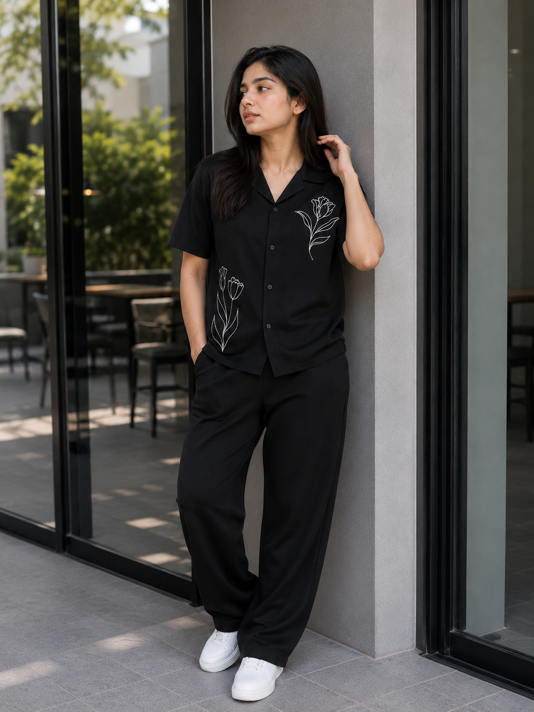 CUBAN COLLAR POLO TSHIRT