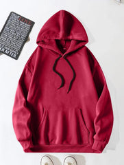 MAROON BASIC HOODIE